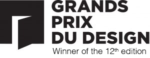 Logo Grands prix du design Winner of the 12th edition